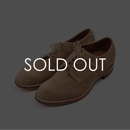 オールデン N6438 P-TOE NICKEL EYELET スエード TAN