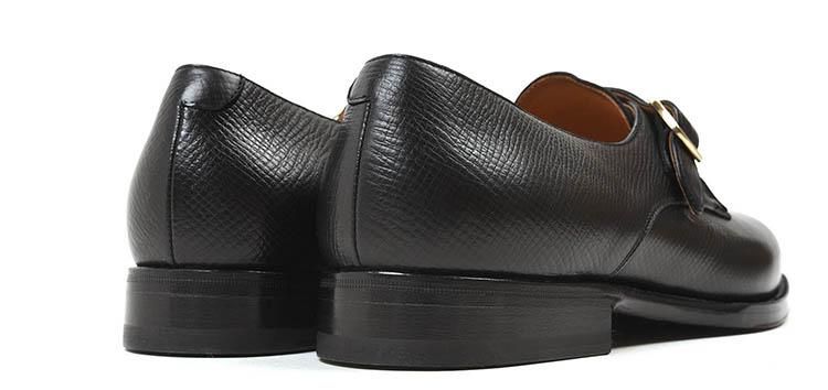 フラテッリジャコメッティ FG498 UTAH CALF NERO モンクストラップ