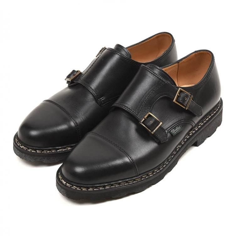 最強のダブルモンク】パラブーツ 981412 WILLIAM LIS NOIR