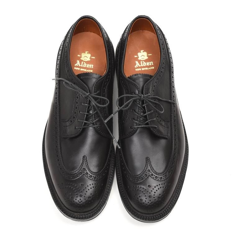 オールデン 97522 LONG WING バリー クロムエクセル BLACK