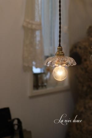 バカラミニシャンデリア - アンティーク照明＆ジュエリー La voix douce