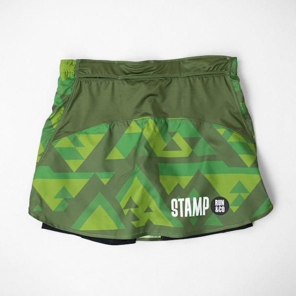 40%OFF!】STAMP RUN＆CO スタンプ ランアンドコー STAMP RUN SKIRT