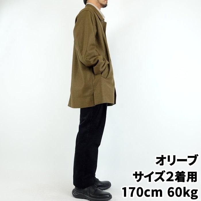 PERS PROJECTS/パースプロジェクト HARVEY Cut Away Mid Coat/ハービー