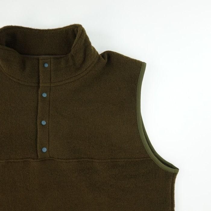 WELLDER ウェルダー Wool Pile Vest ウールパイルベスト