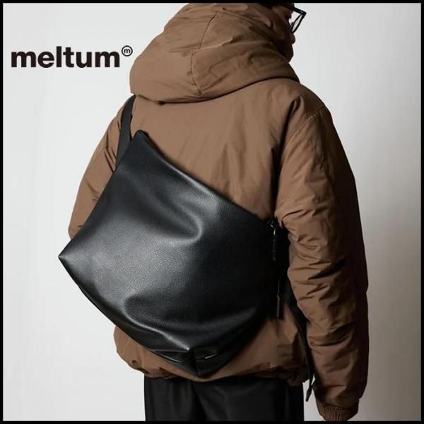 meltum/メルタム LEATHER MESSENGER BAG(M)/レザーメッセンジャー