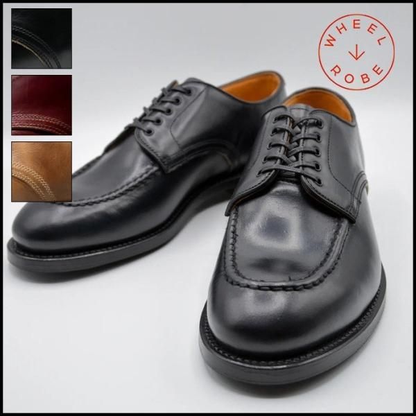 WHEELROBE（ウィールローブ）HEAVY STITCHIN MOC TOE（Uチップ