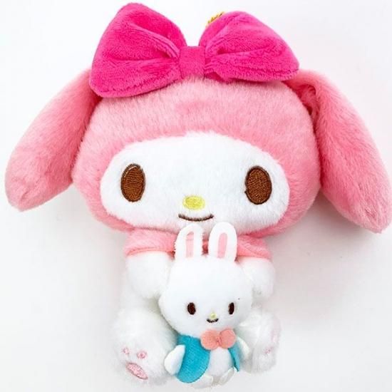 サンリオ マイメロディ ペアマスコット ボールチェーン ぬいぐるみ ピンク