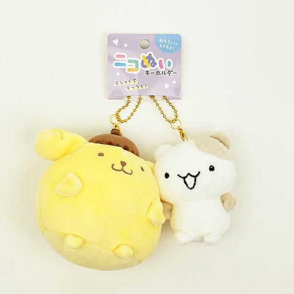 サンリオ ポムポムプリン マフィン ニコぬいキーホルダー マスコット