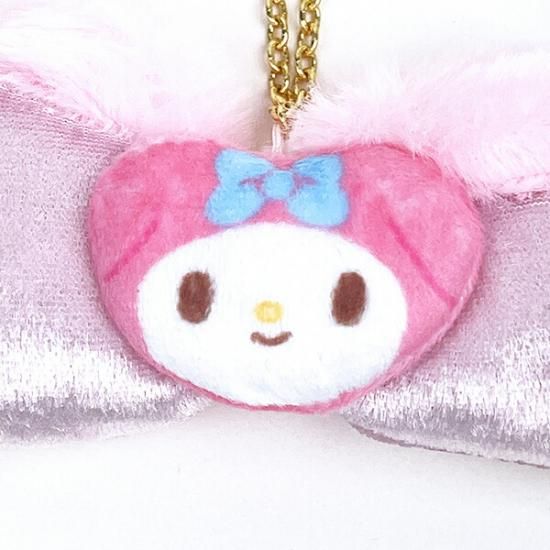 サンリオ ふわみみリボン バッグチャーム マイメロディ キーホルダー
