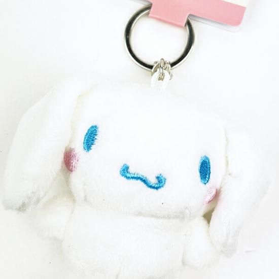 サンリオ シナモロール 足ぶら キーチェーンマスコット ぬいぐるみ