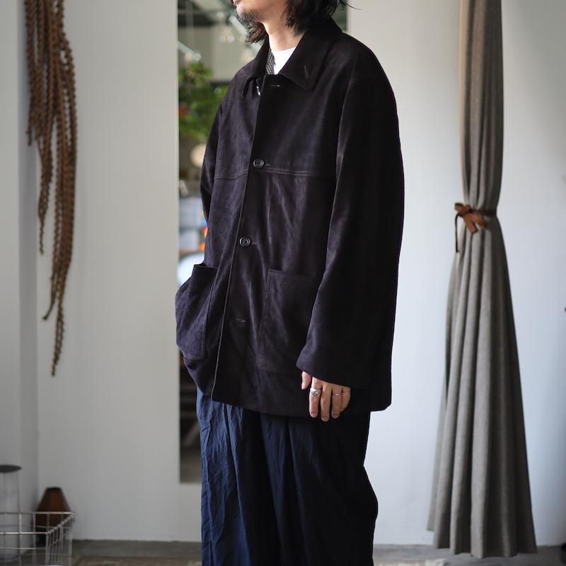 ssstein】COW SUEDE CAR JACKET - HUUKU