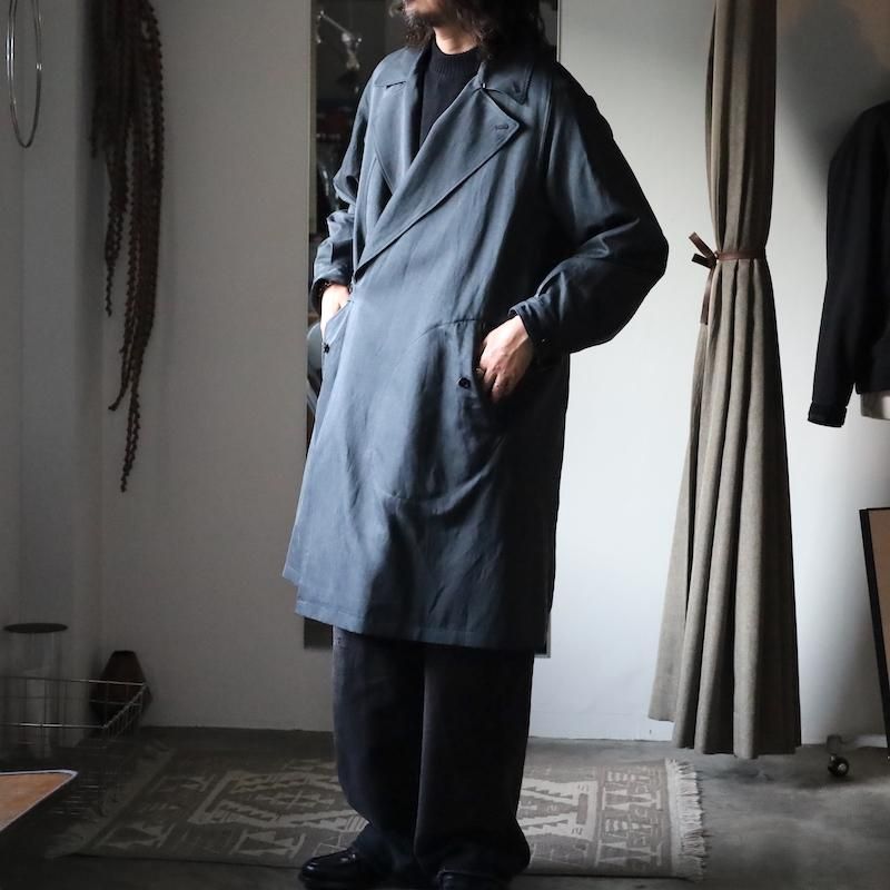 MAATEE&SONS】OVERCOAT / SILK COTTON LINEN - HUUKU