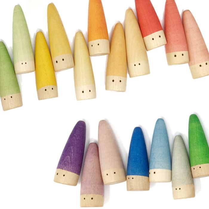 スティックス Sticks GRAPAT/グラパット スぺインの積み木の人形 木の