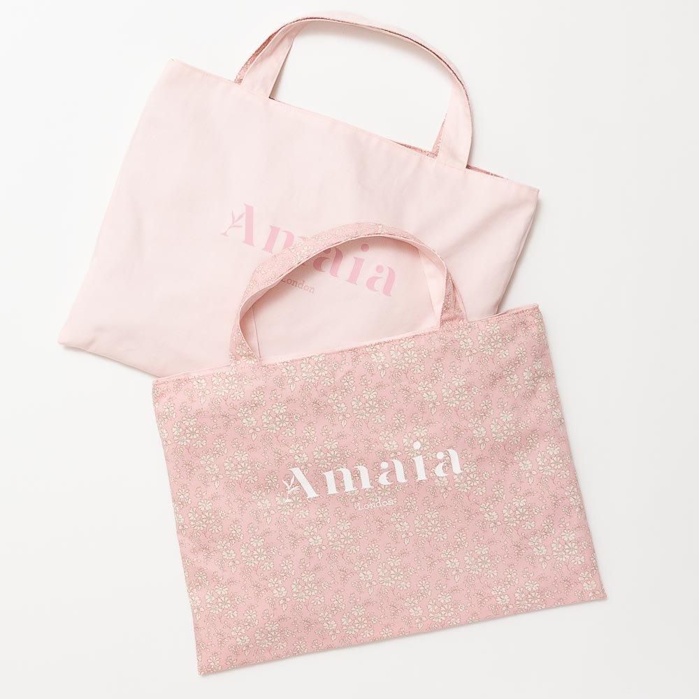 Amaia Kids - Liberty Pink bag アマイアキッズ - リバティプリント