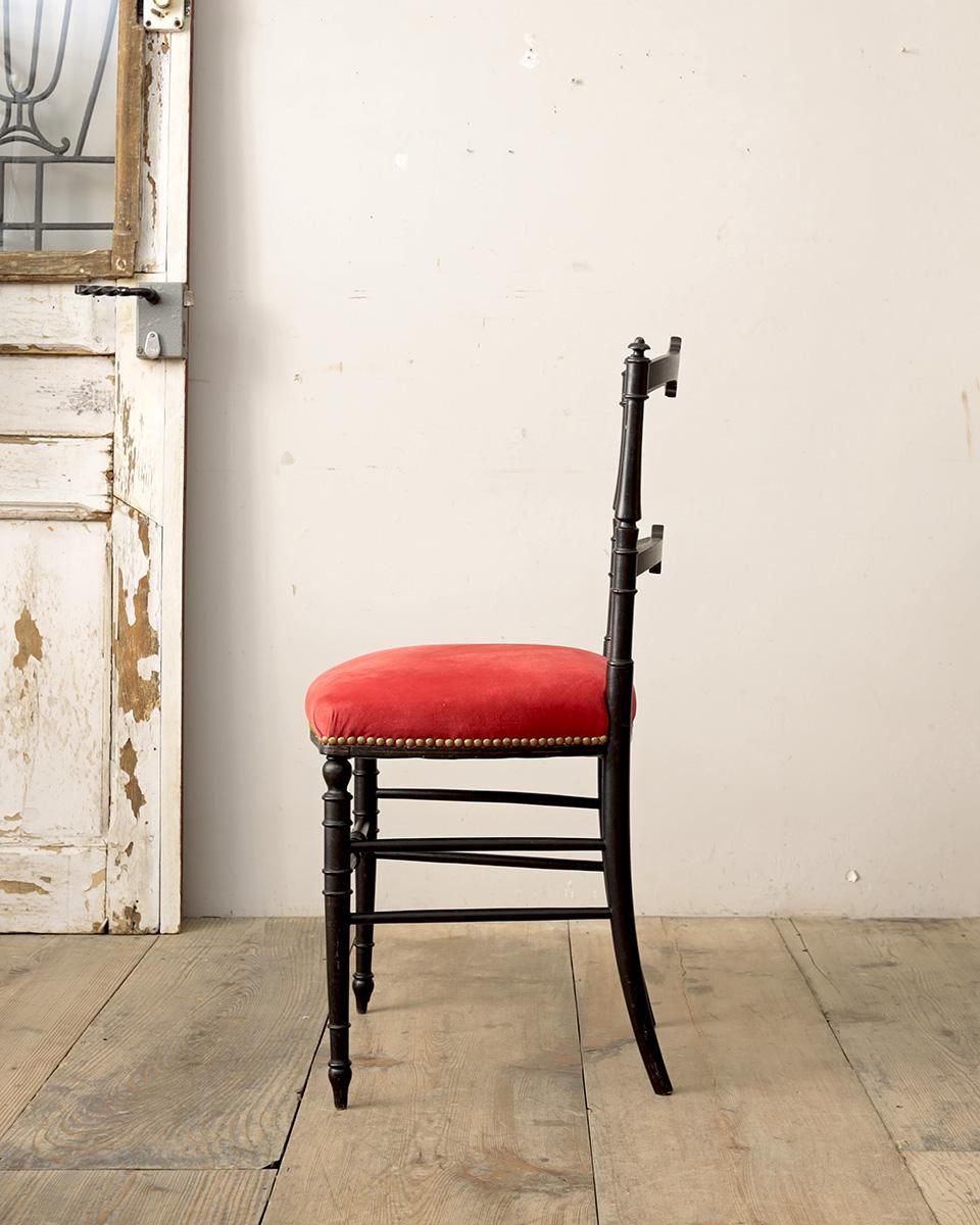 フランスアンティーク ナポレオンチェア.n ナポレオン3世様式