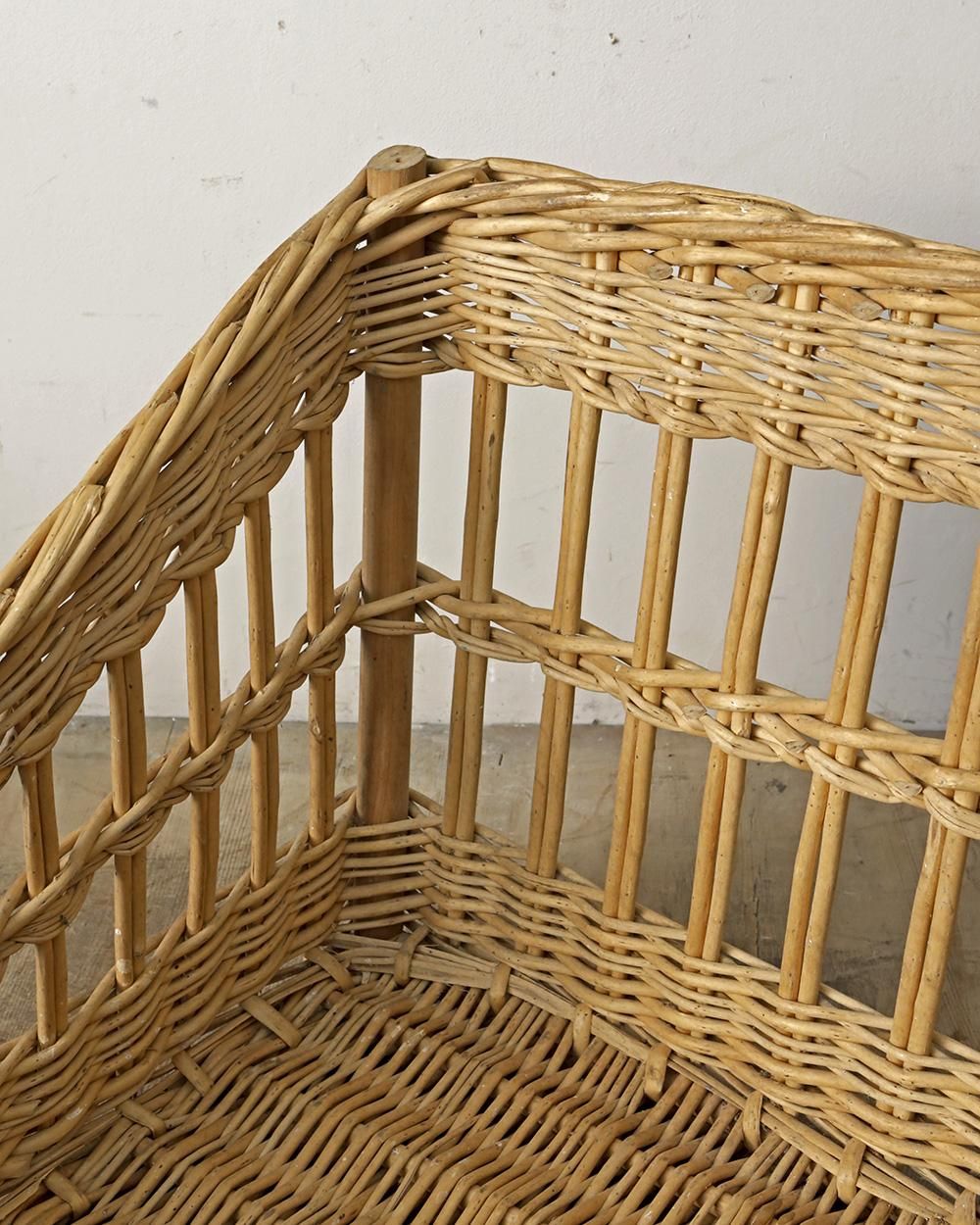 アンティーク バスケット（ウィッカーバスケット）.12 | Antiques Knock