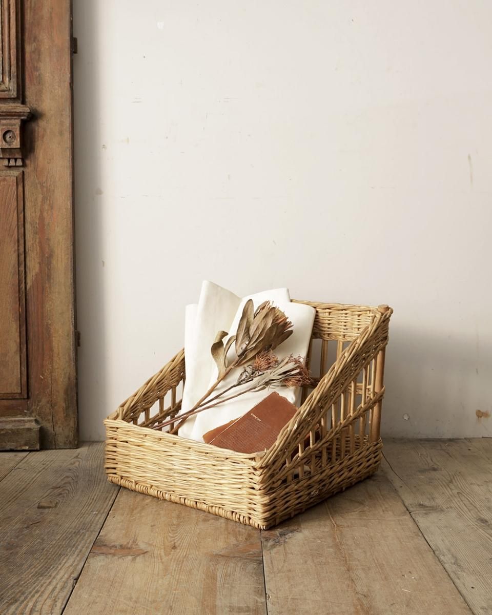 アンティーク バスケット（ウィッカーバスケット）.12 | Antiques Knock