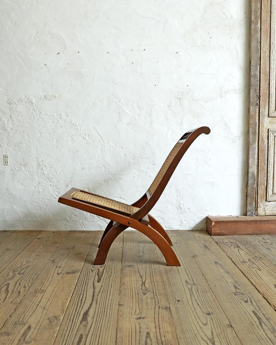 オールドチーク 古材 フォールディングチェア 折り畳み椅子