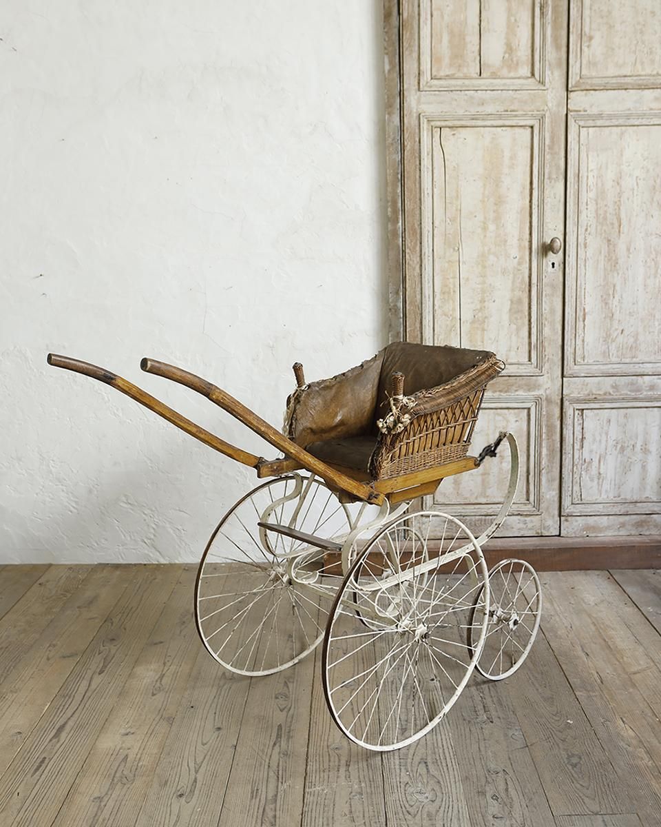 フランスアンティーク ラタン ベビーカー（バギー・乳母車) | Antiques