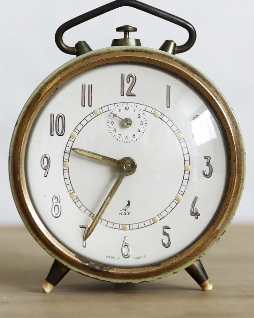 フランスアンティーク ヴィンテージ JAZ社(ジャズ)製 置き時計