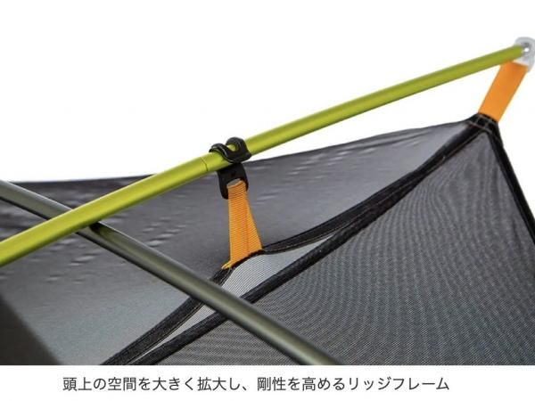 NEMO (ニーモイクイプメント)Dragonfly OSMO Bikepack 1P- STANDARD point