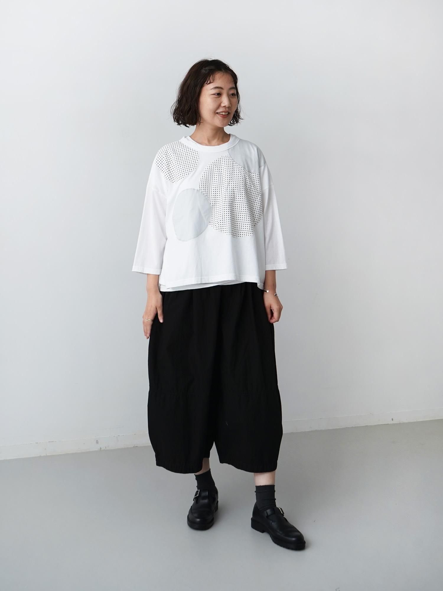 MALK online store 】grin / 染めブロード切替バルーンパンツ 綿 100