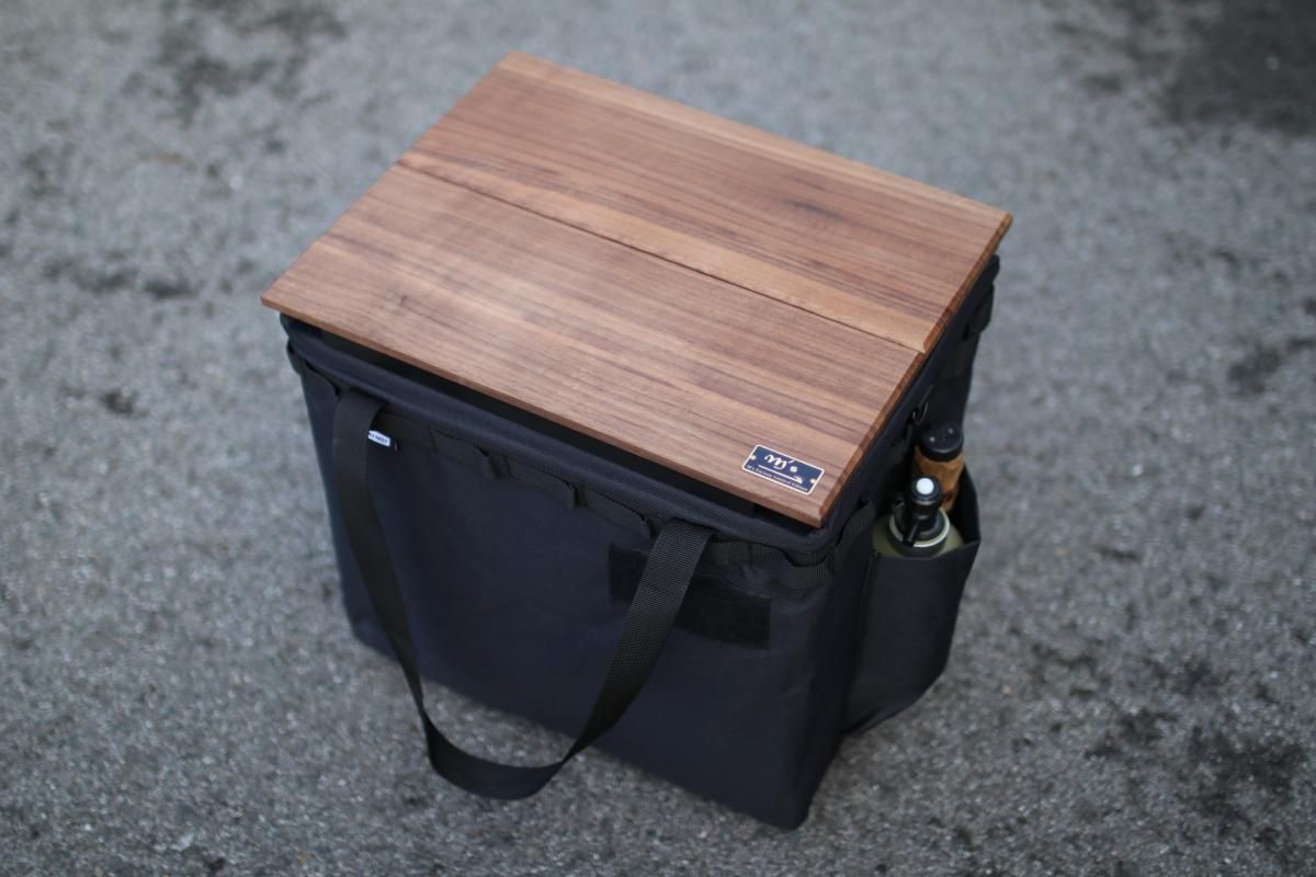 SAIKORO WHATNOTワンタッチバケットスライド天板 ウォルナット