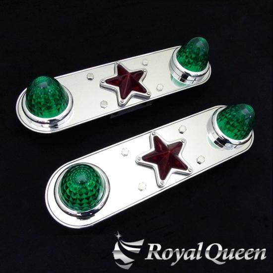 送料無料】【丸棒巻 ホイールマーカーステーC ワイド 19.5インチ 3穴4