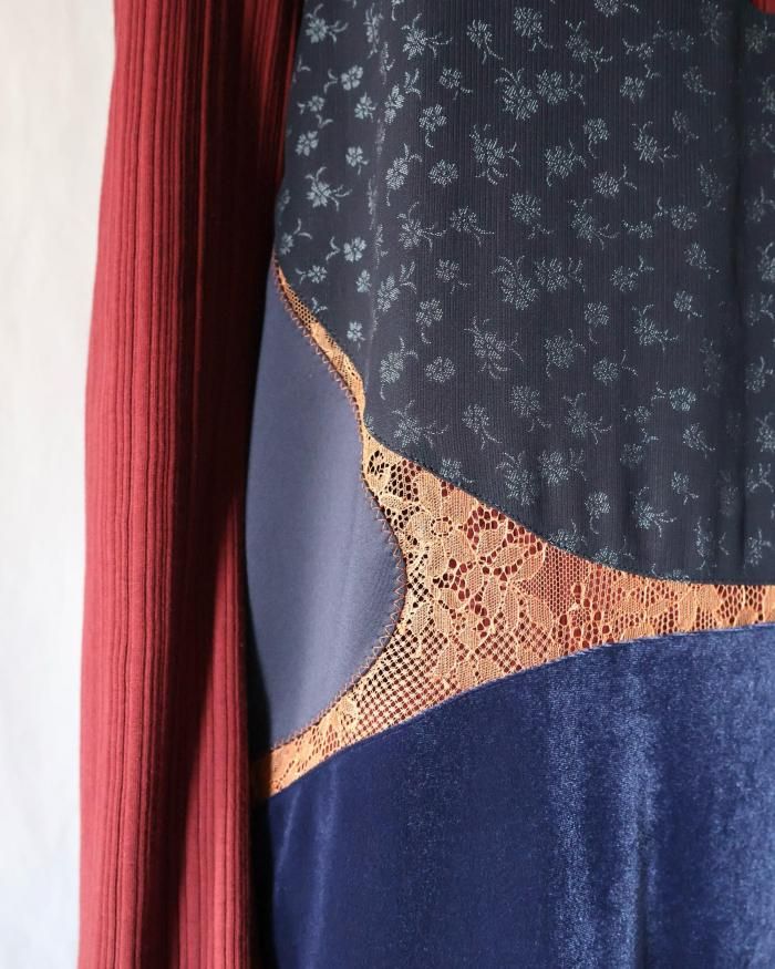 Mame Kurogouchi：Cupro Triacetate Floral Jacquard Camisole Dress