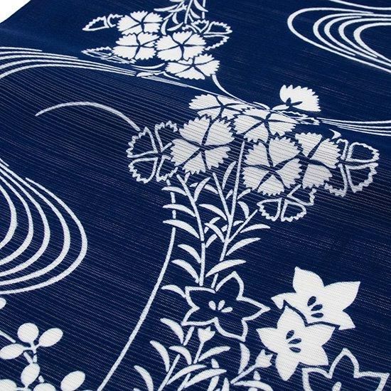 東京本染め綿絽浴衣 反物