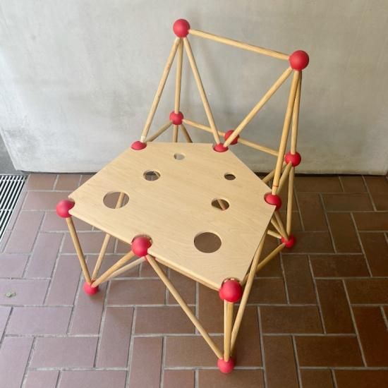 Truss world Collection / Truss 1 Chair - NICK WHITE