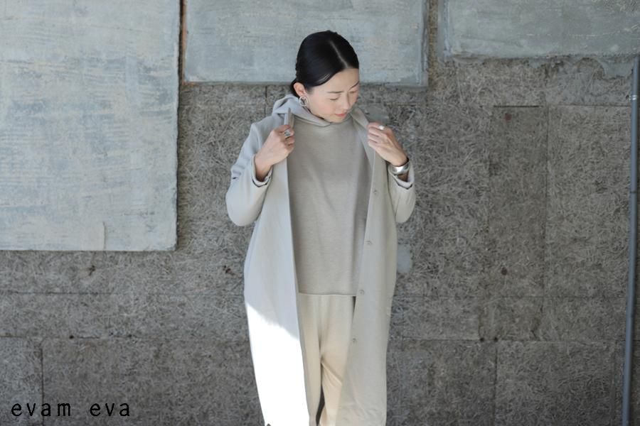 evam eva(エヴァム エヴァ) 【2021aw新作】ローブ / robe grege(14