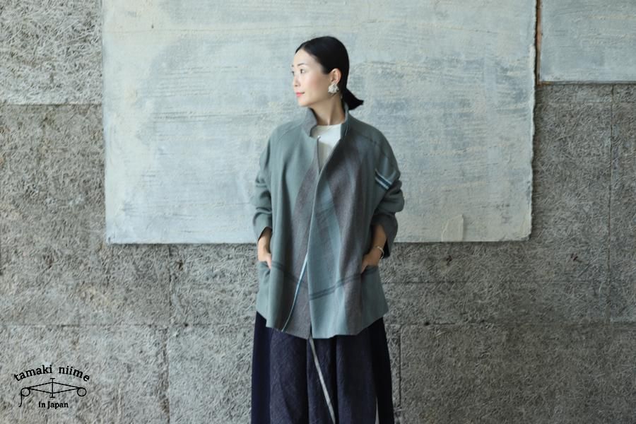 tamaki niime(タマキ ニイメ) 玉木新雌 only one プトン 02 wool70