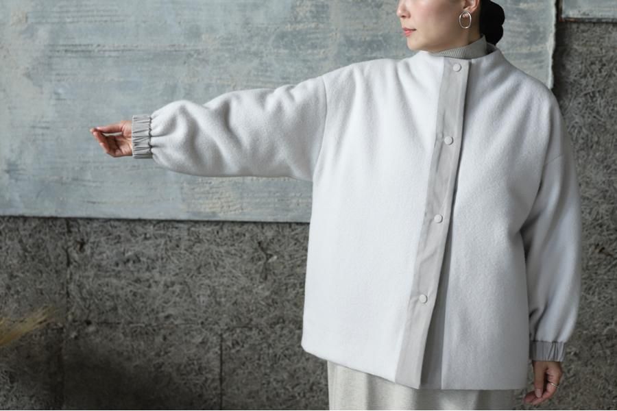 evam eva(エヴァム エヴァ) ウールパディング ショートコート / wool