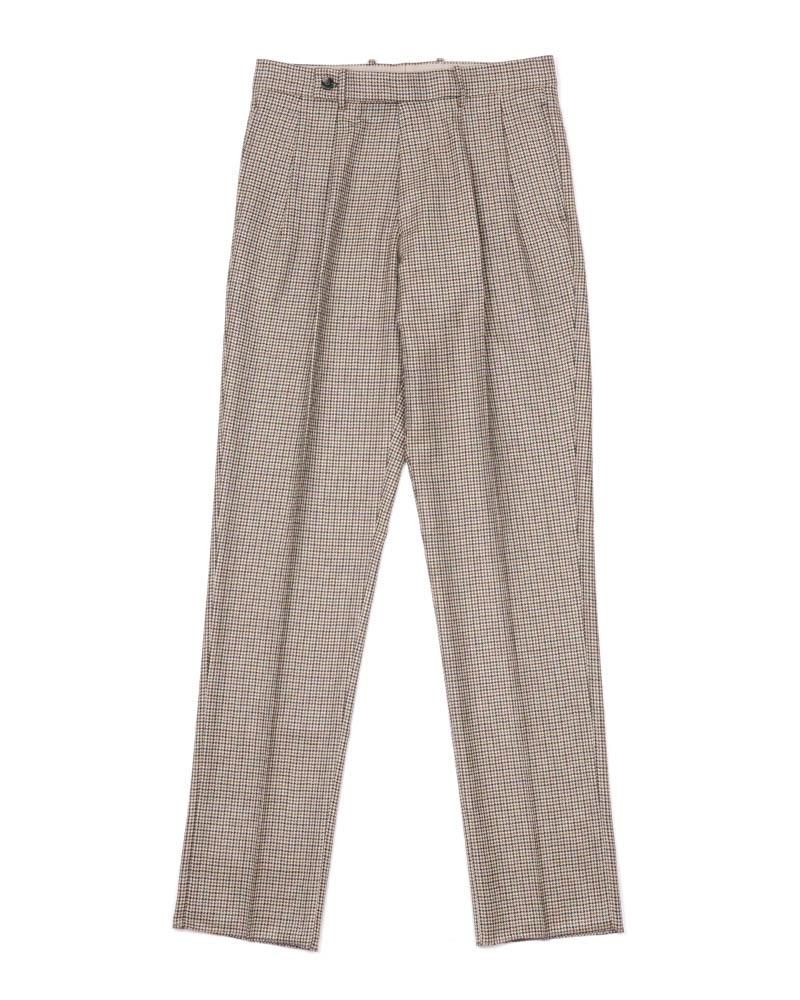 ARDBEG 2プリーツワイドテーパードパンツ ARDBEG UNF CA1034｜BERWICH