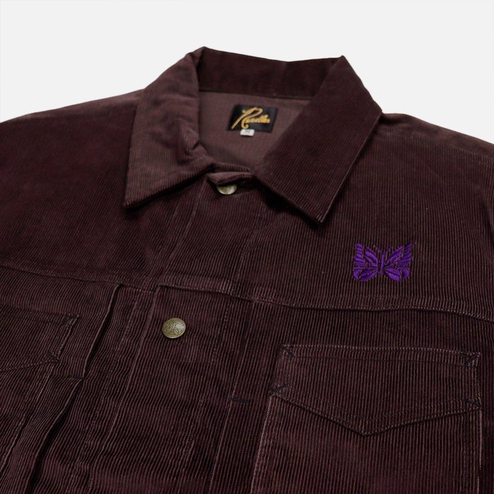 Needles（ニードルズ）〉14W Cord Jean Jacket - Charcoal TOKYO