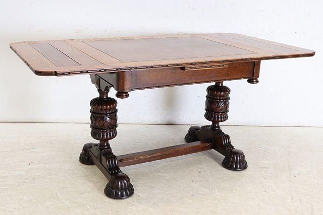 アンティーク 家具 フリップトップテーブル 1930年 イギリス 英国 462A