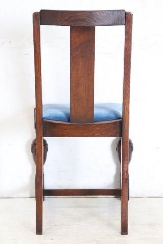 英国アンティーク ダイニングチェア | 1940年代ソリッドオーク