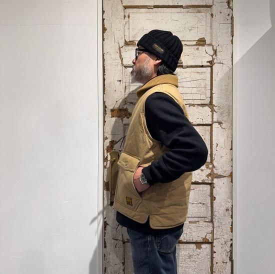 TROPHY CLOTHING [-Storm Vest- Beige size.36,38,40,42] - KNOCK