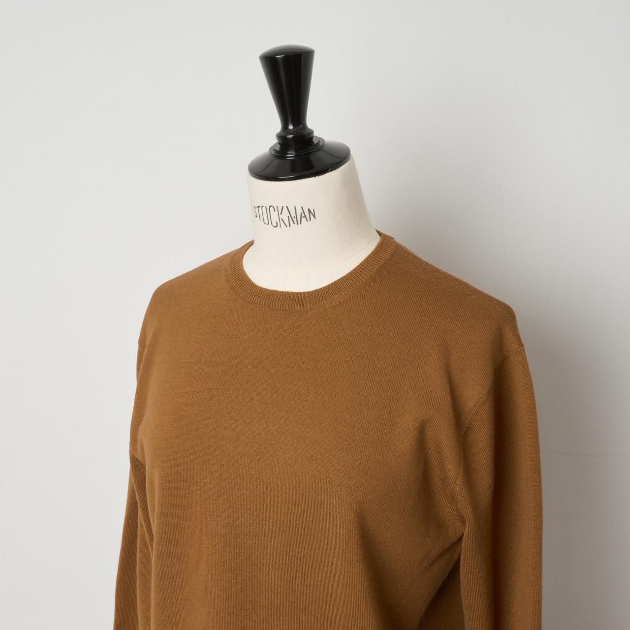 SINMEエルボーパッチニット - Pale Jute