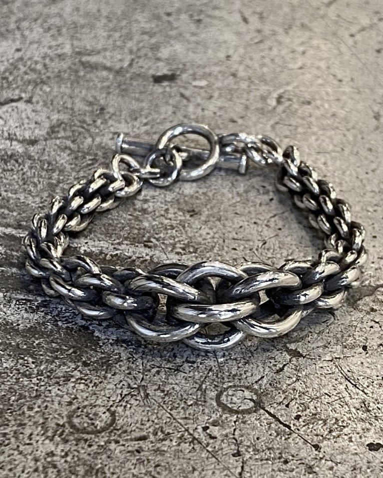 GRADUATED CAGE LINK BRACELET】 - Time is on