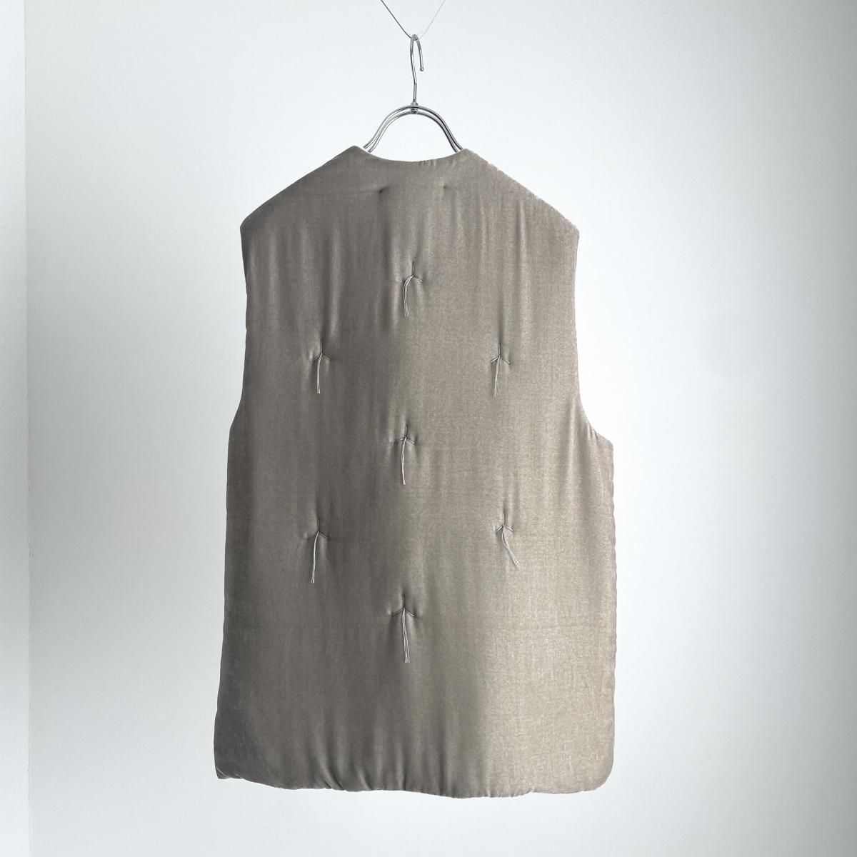 TOWAVASE La zabu(ラ ザブ) vest jacket/26-0035A*VE#IT - ARTHUR