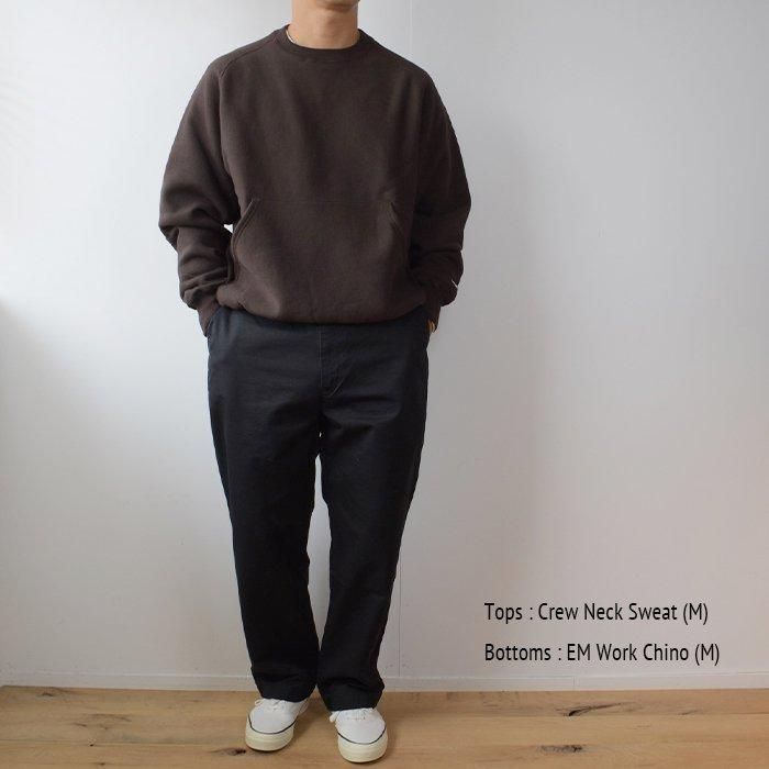 ENDS and MEANS】 2025AW Work Chino - Black -