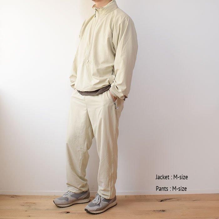 ENDS and MEANS】2024SS Tactical Track Pants - Light Beige -