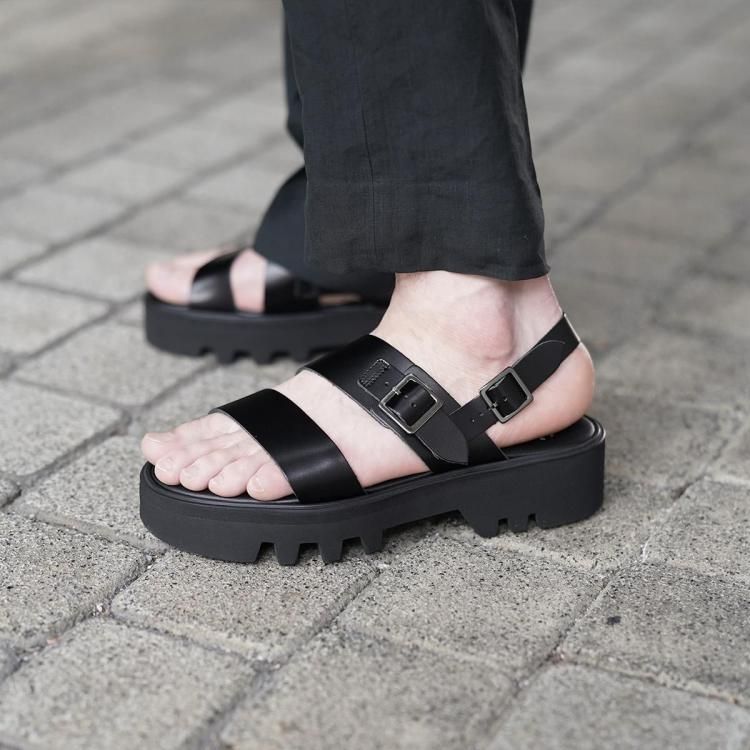 フットザコーチャー foot the coacher 25SS ベルトサンダル レザー