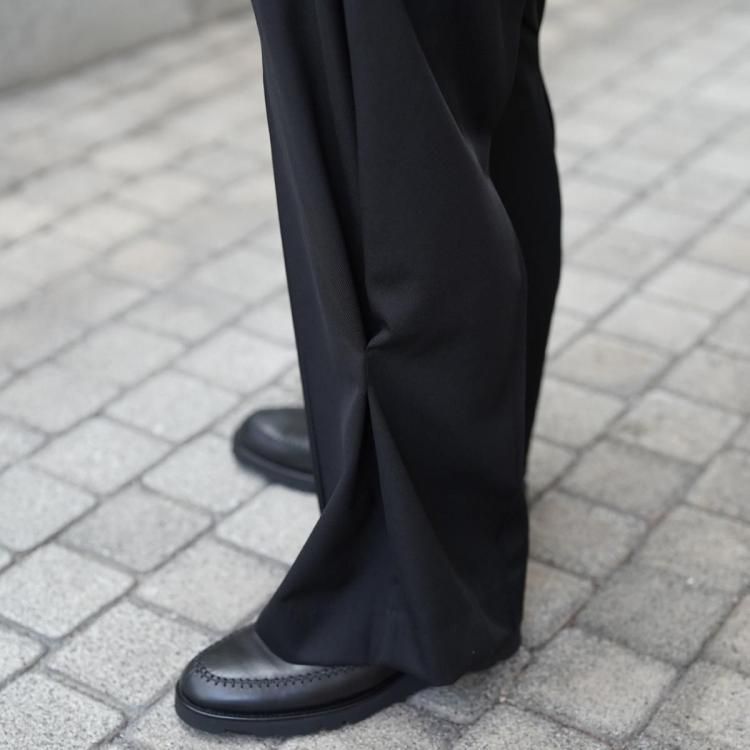 コッキ KHOKI 25aw タックディテールンパンツ Tuck-detail pants