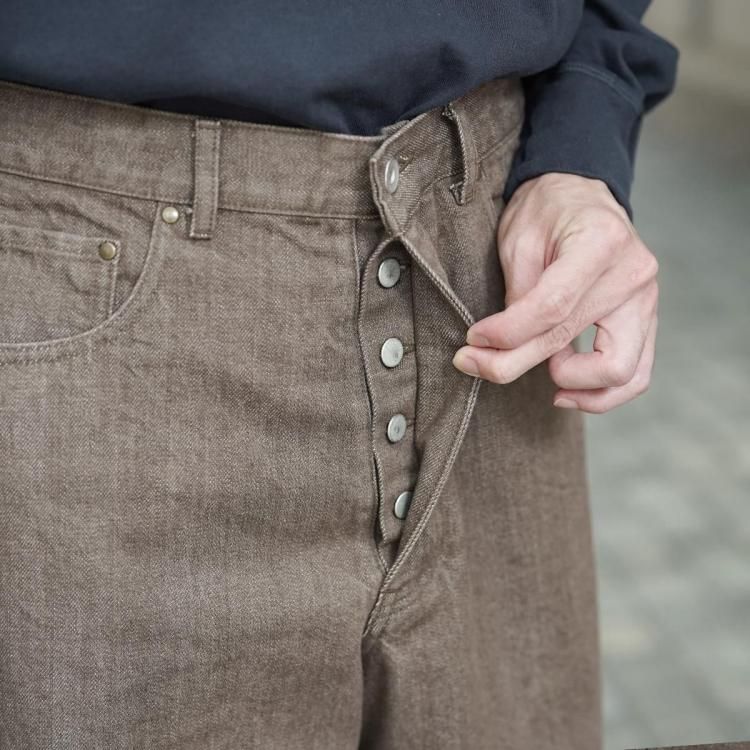 ビソウン BISOWN 25aw ビソウンワイドデニム BISOWN WIDE DENIM