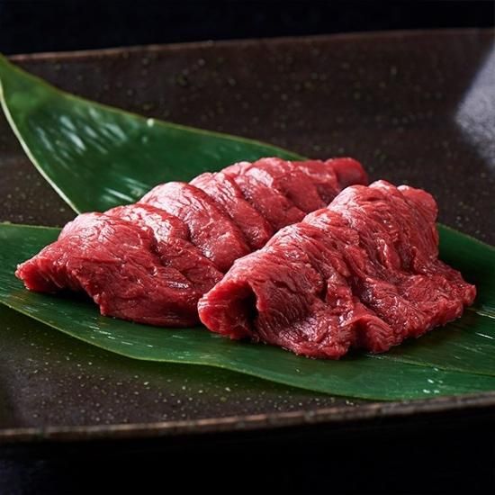 ☆会津ブランド認定☆ 一番人気国産馬刺し ロース 約100g 1.5人前