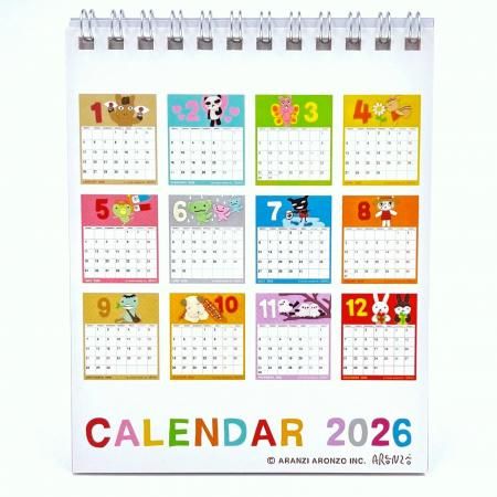 卓上カレンダー2026 - ARANZINET ONLINESHOP - アランジネット
