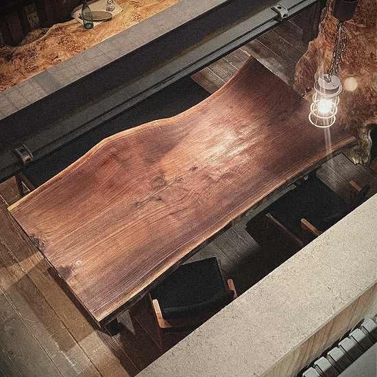 NO29 ウォールナット一枚板 ｜一枚板テーブル 通販｜大阪｜一枚板